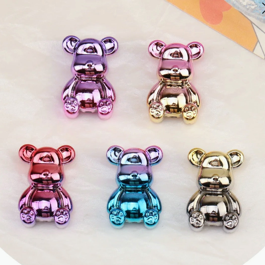 Ombré Metallic Acrylic Bears