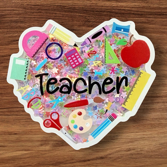 Teacher Shaker Flatback