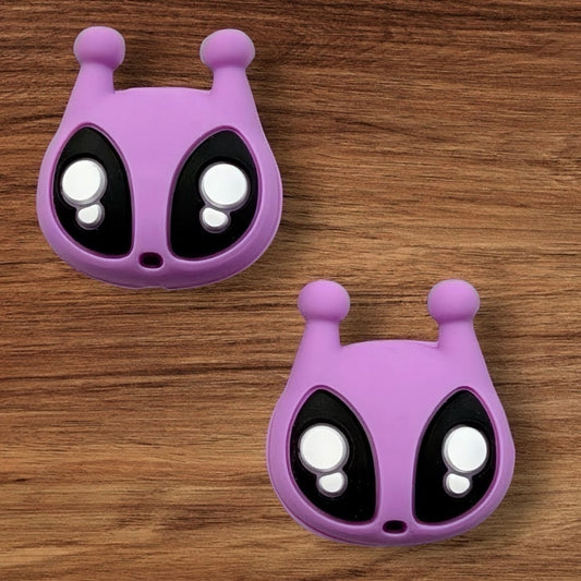 3-D Purple Alien Focal