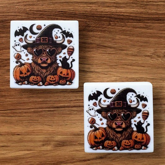 Spooky Highland Cow Focal (Custom)