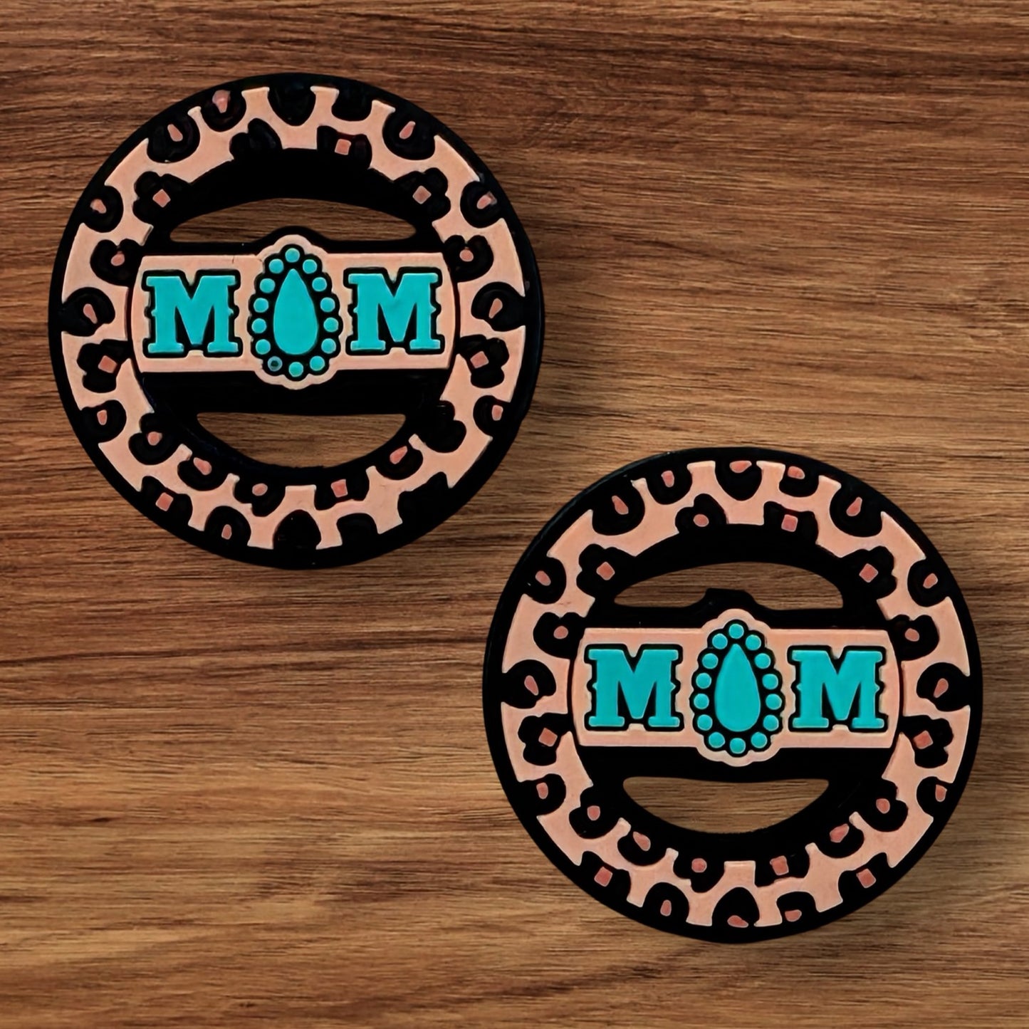 Leopard & Turquoise Mom Focal