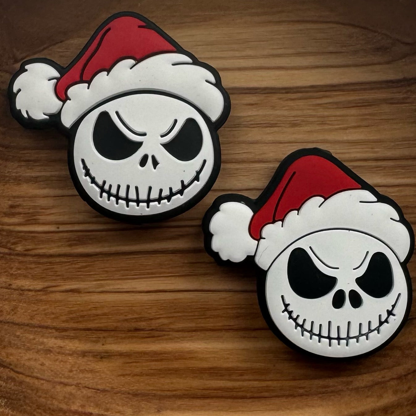 Skeleton With Santa Hat Focal