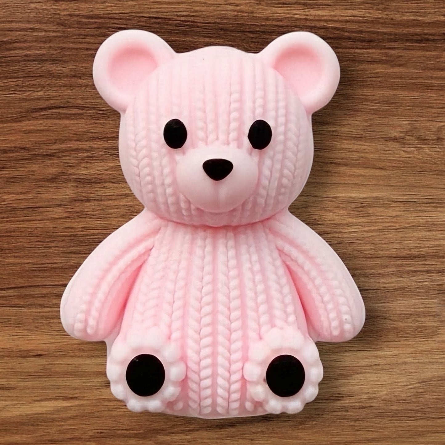 3-D Knitted Bears Focal