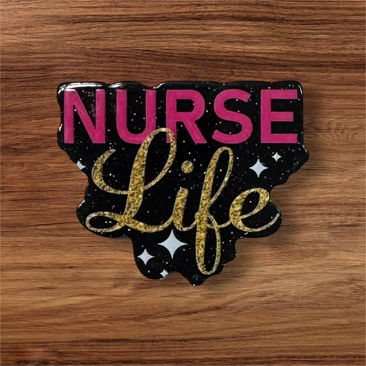 Nurse Life Acrylic Flatback