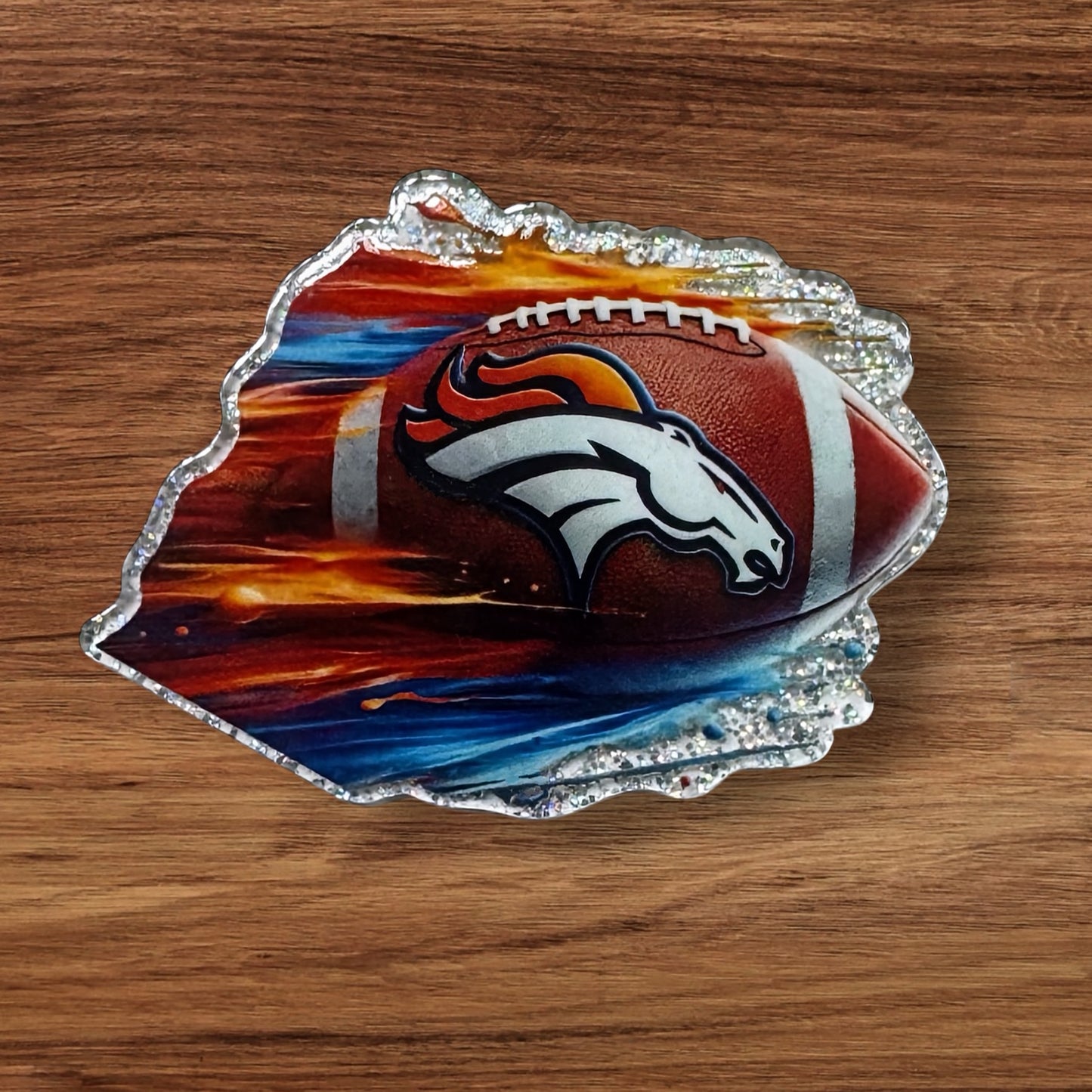 Football Acrylic Flatback