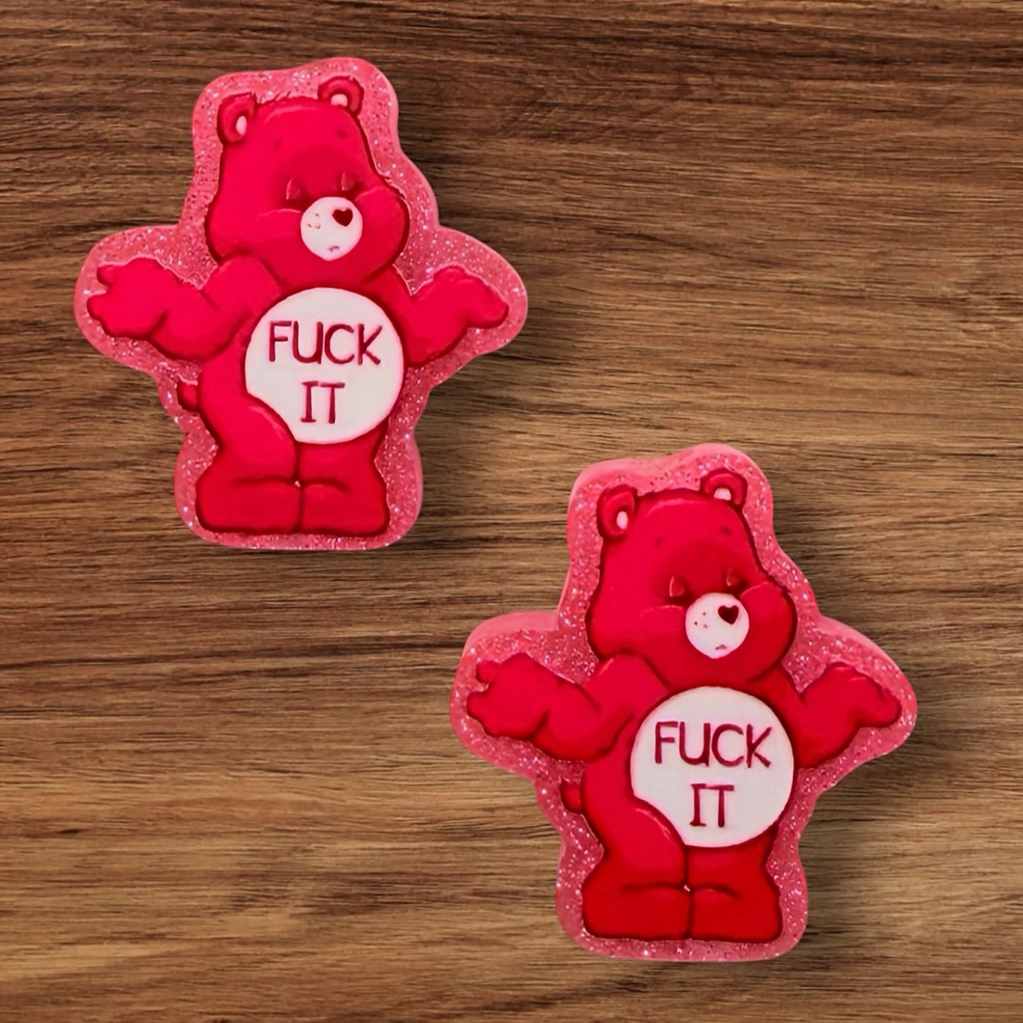 Swear Bear Acrylic Focal