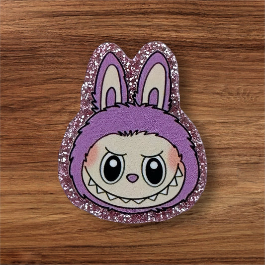 Purple Creature Acrylic Flatback