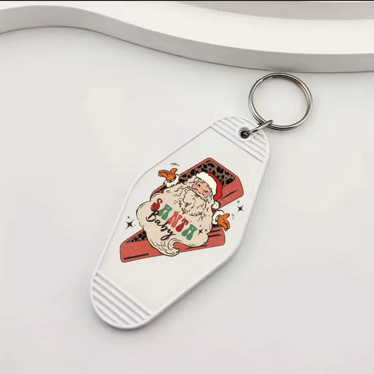 Santa Baby Keychain Sticker