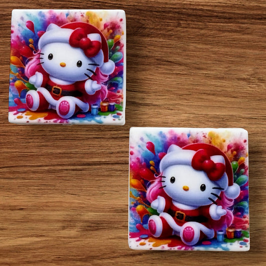 Christmas Kitty Focal (Custom)