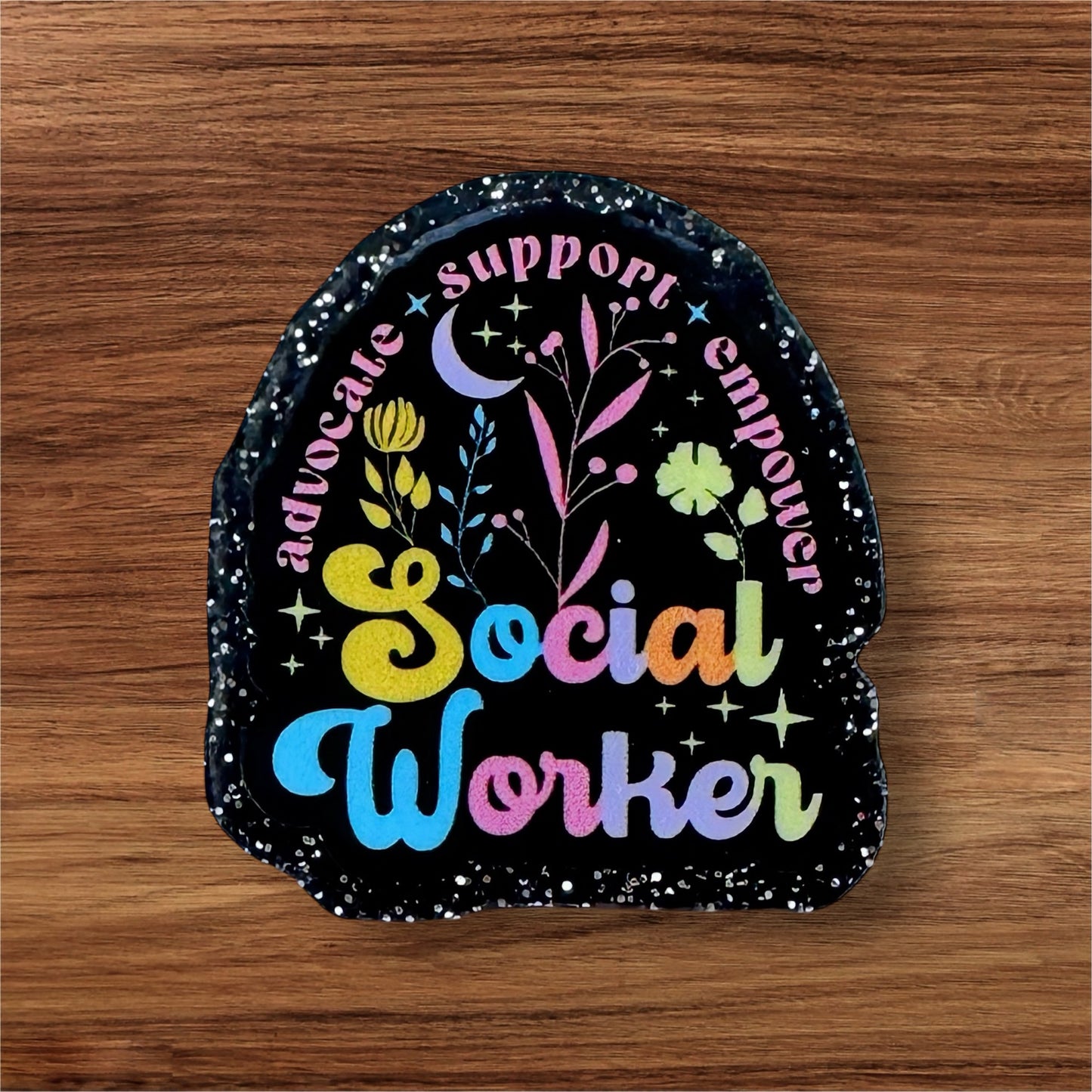 Social Worker Acrylic Flatback