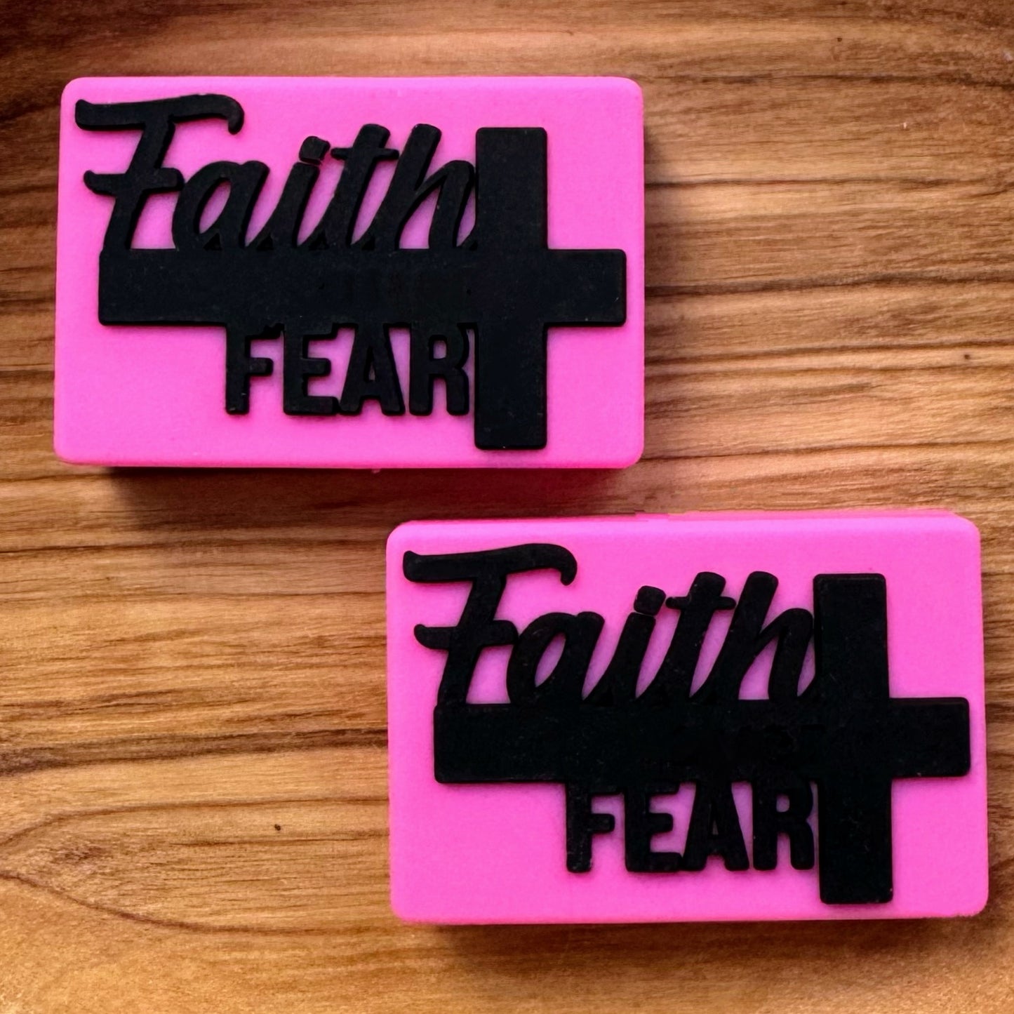 Faith Over Fear Focal (Pink)