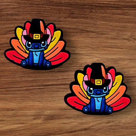 Blue Alien Turkey Focal