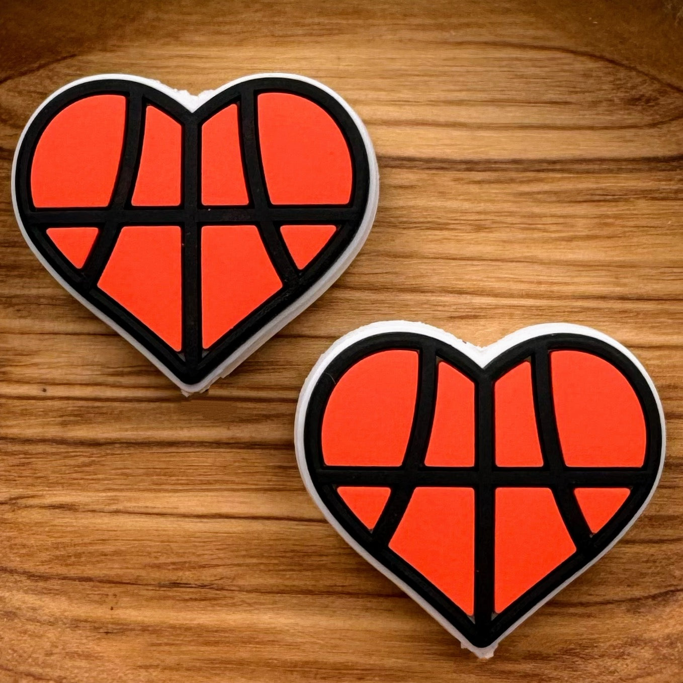 Basketball Heart Focal