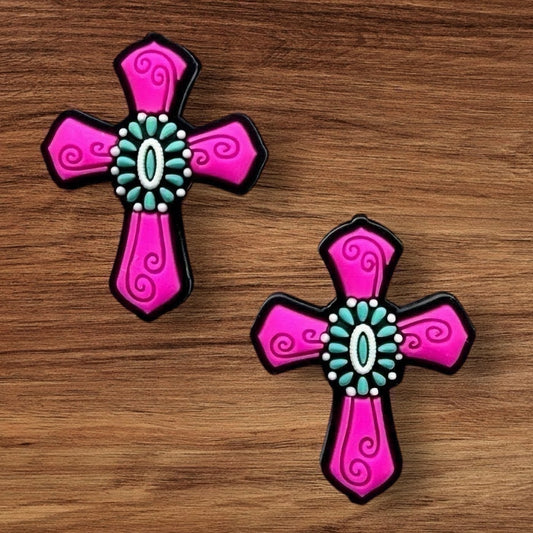Pink Cross Focal
