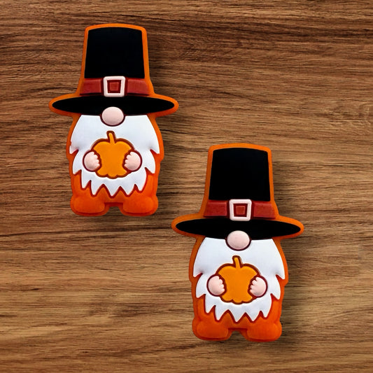 Gnome With Pumpkin Focal