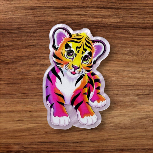 Colorful Tiger Acrylic Flatback