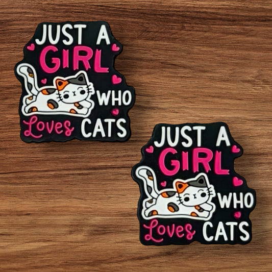 Just A Girl Who Loves Cats Focal