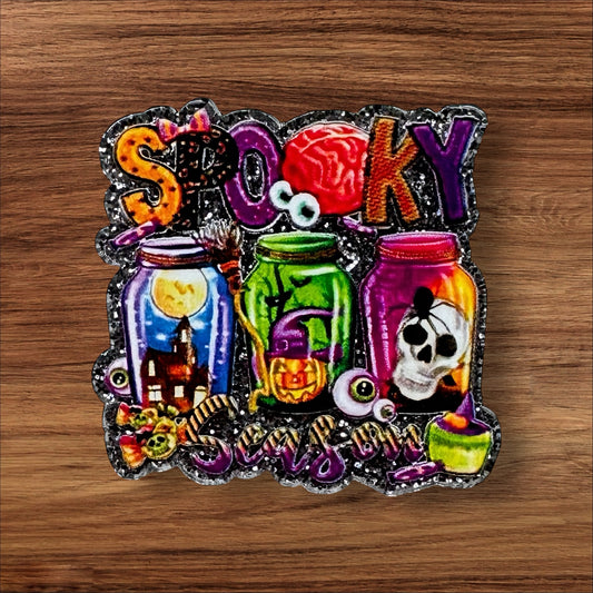 Spooky Season Acrylic Flatback