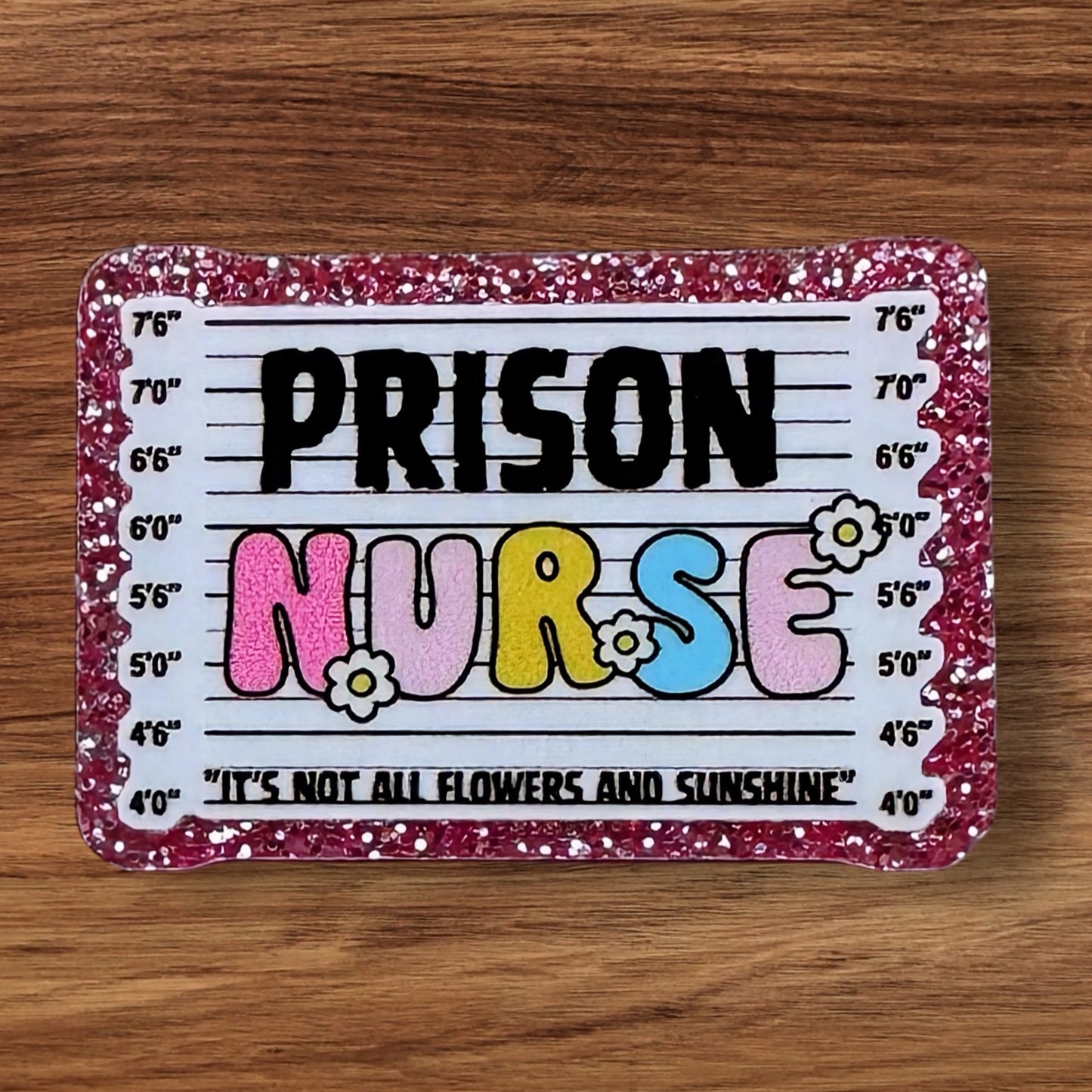 Prison Nurse Acrylic Flatback