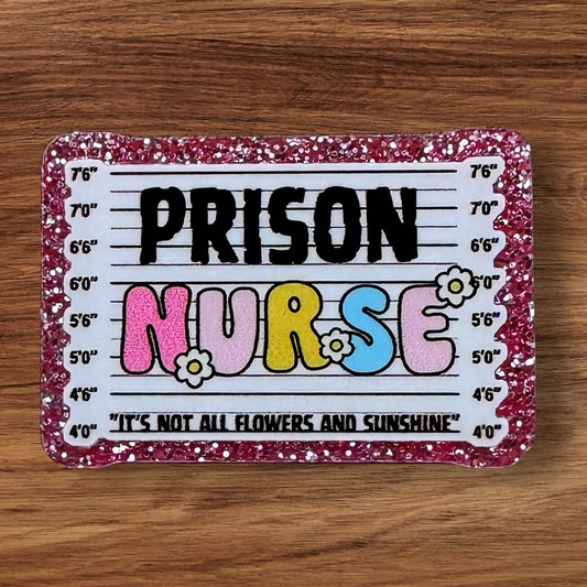 Prison Nurse Acrylic Flatback