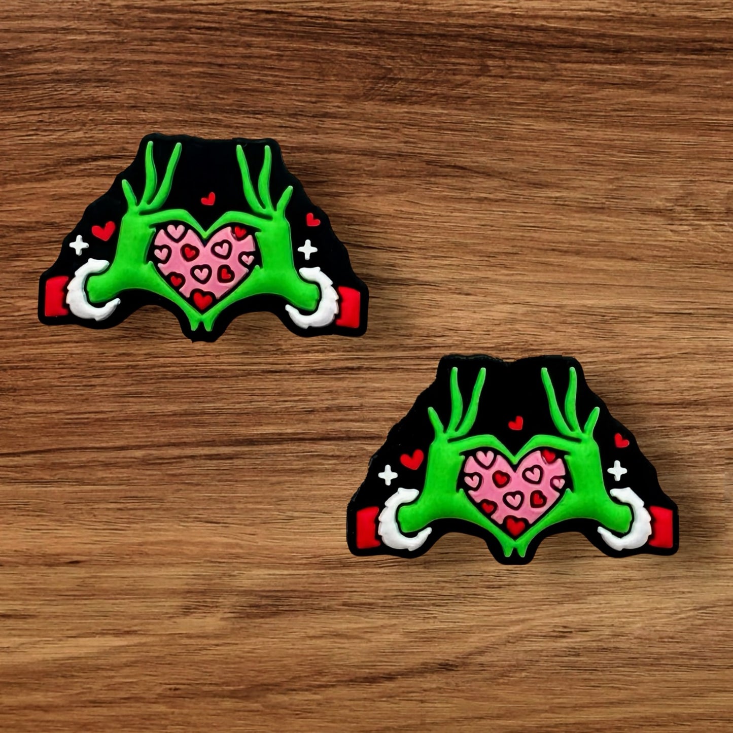 Green Hands With Heart Focal
