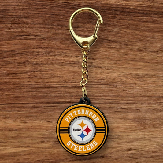 Pittsburgh Football Keychain