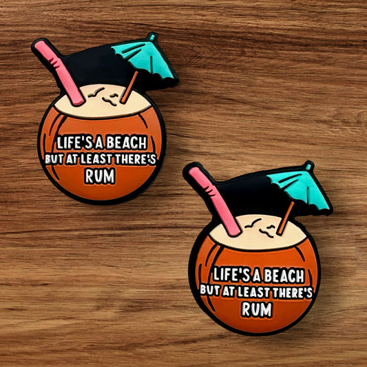 Life’s A Beach But At Least There’s Rum Focal