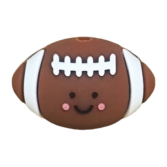 3-D Football With Face Focal