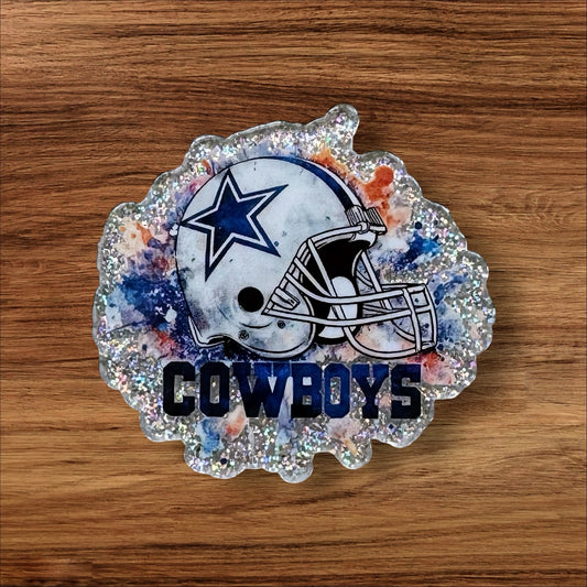 Football Acrylic Flatback