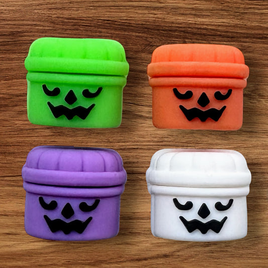 3-D Pumpkin Bucket Focal