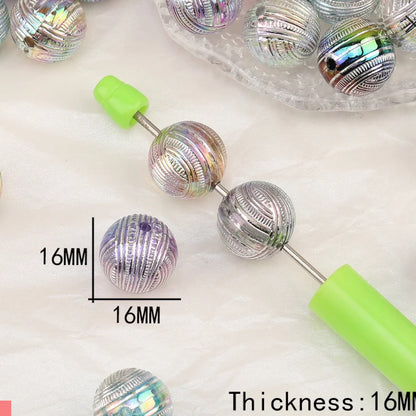 16mm Acrylic Yarn Beads