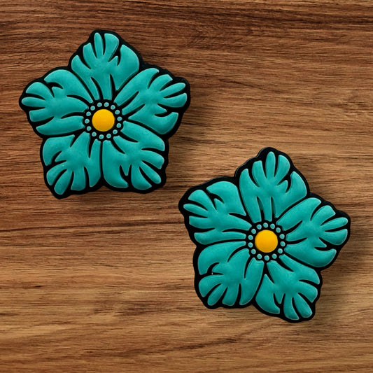 Turquoise Flower Focal