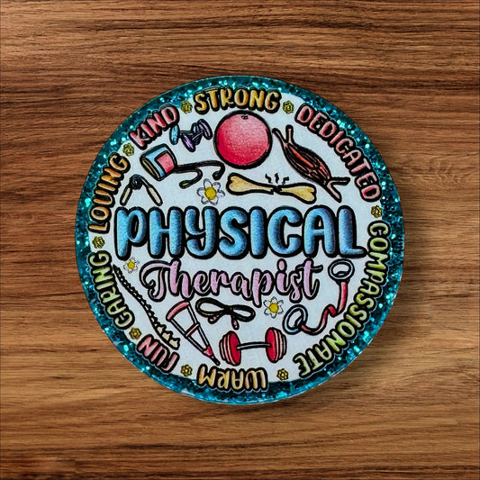 Physical Therapy Acrylic Flatback