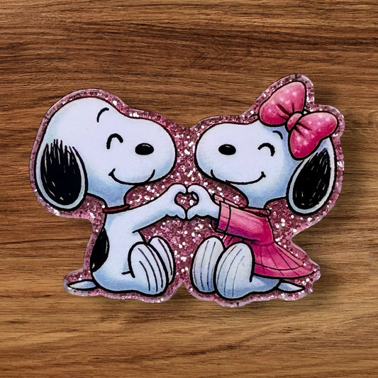 Puppy Love Acrylic Flatback