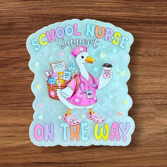 School Nurse Acrylic Flatback
