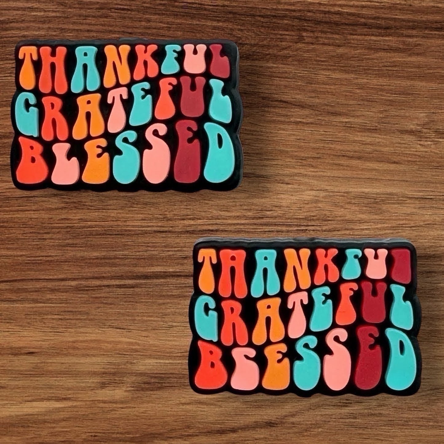 Thankful Grateful Blessed Focal
