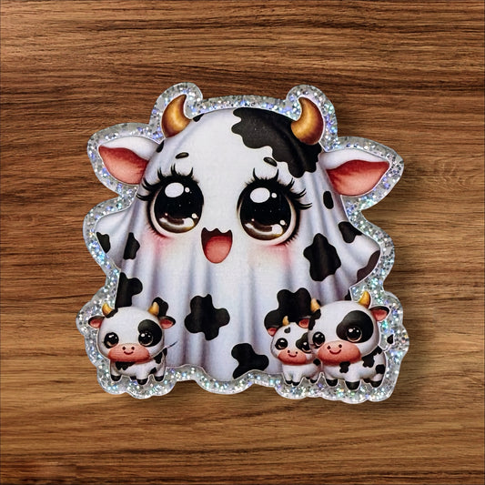 Cow Ghost Acrylic Flatback