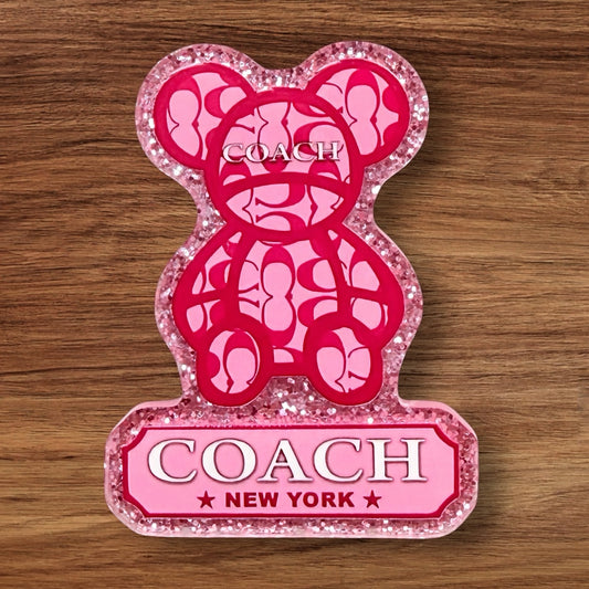 Designer Bear Acrylic Flatback