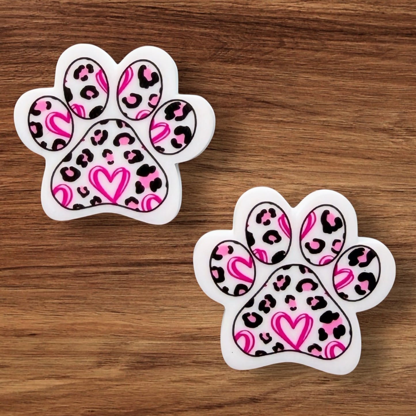 Dog Paw With Hearts Focal