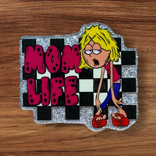 Mom Life Acrylic Flatback