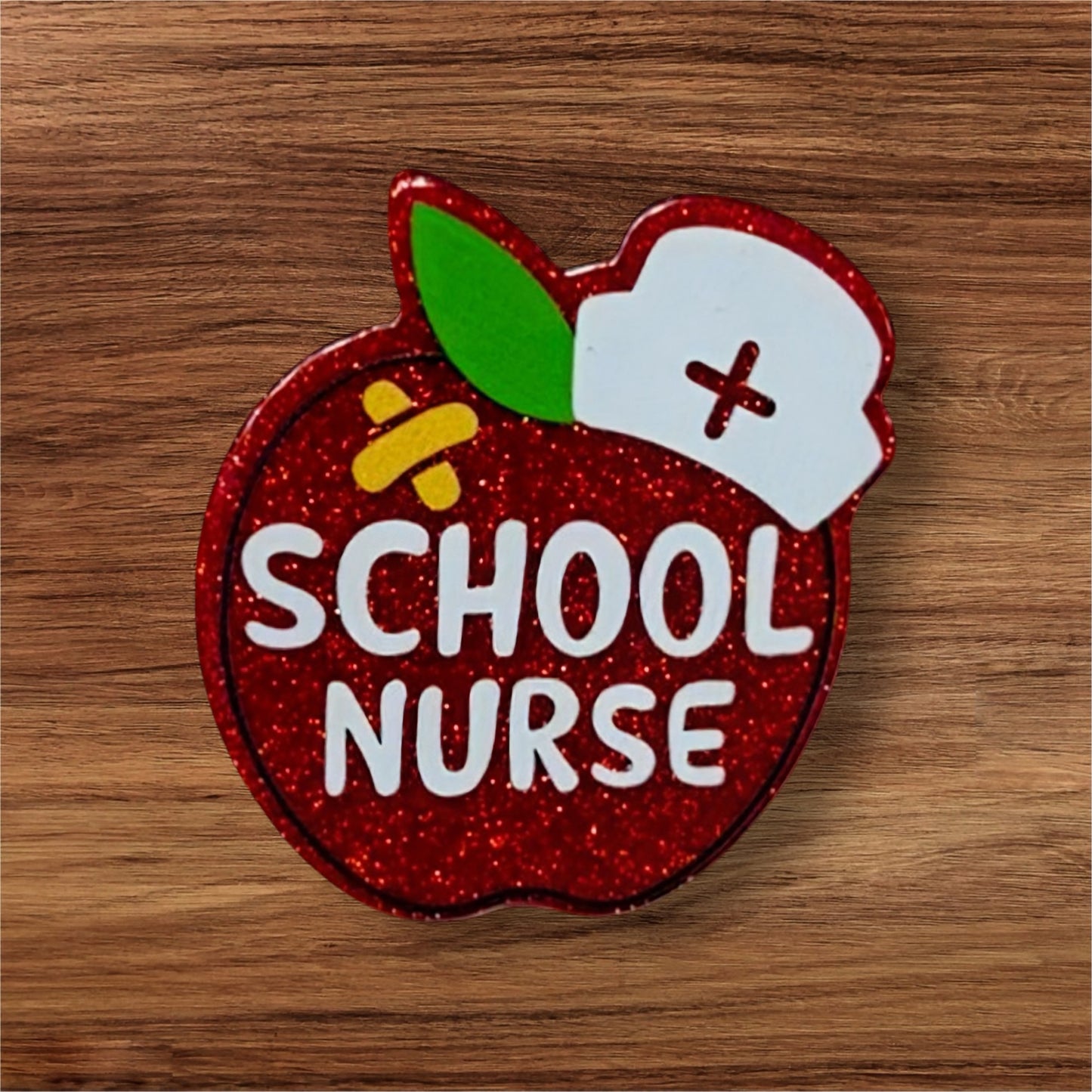 School Nurse Acrylic Flatback