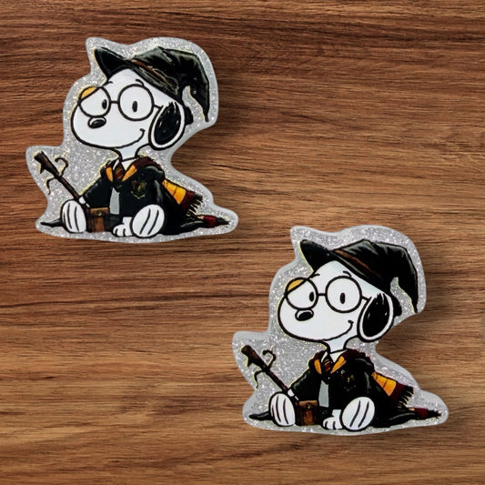 Wizard Dog Acrylic Focal