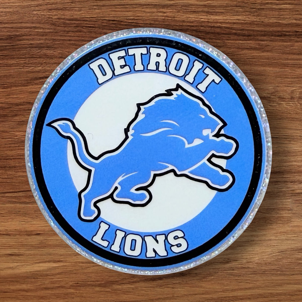 Detroit Football Acrylic Flatback
