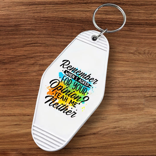 Motel Keychain Wrap