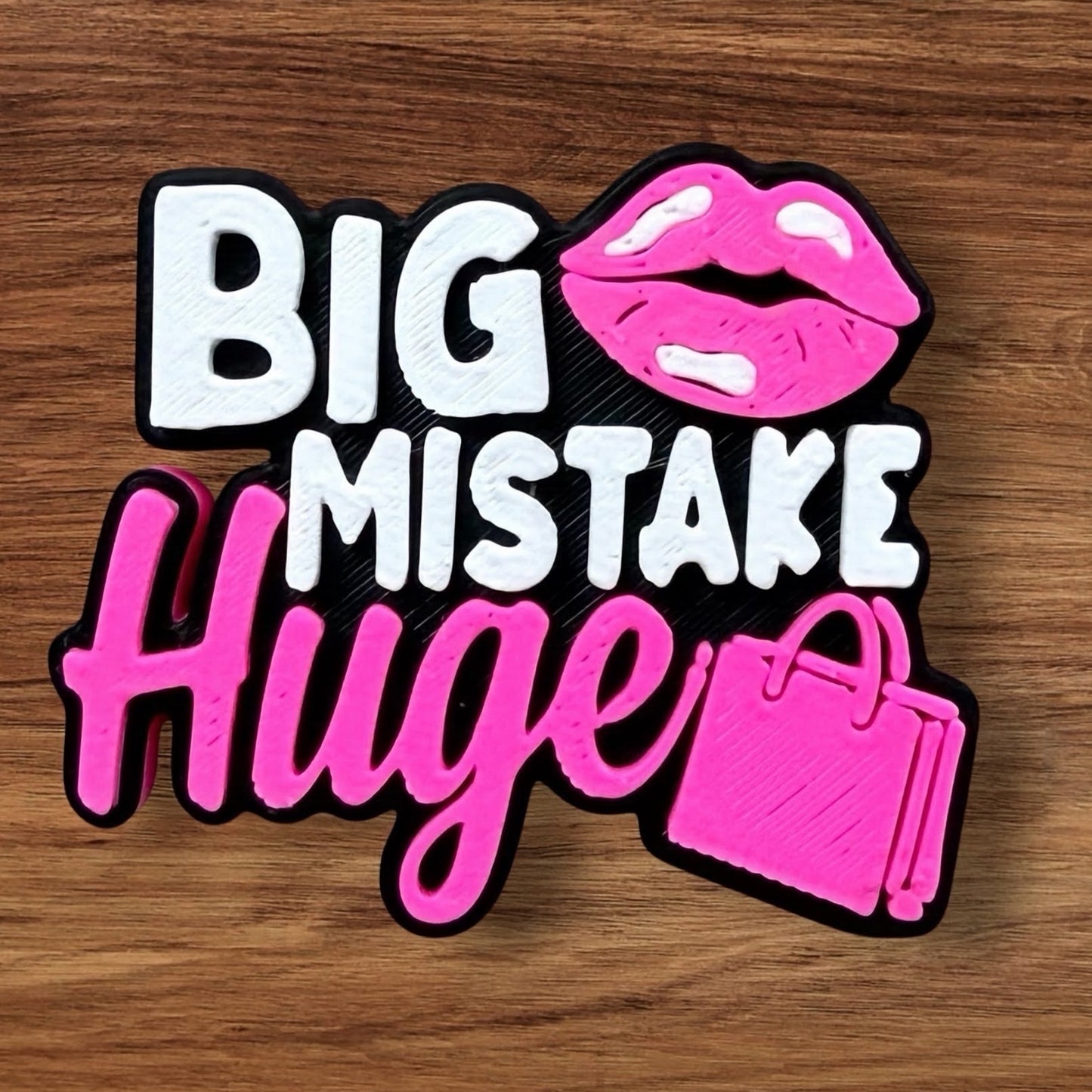 Big Mistake Huge Badge Reel Cover