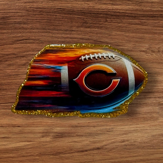 Football Acrylic Flatback