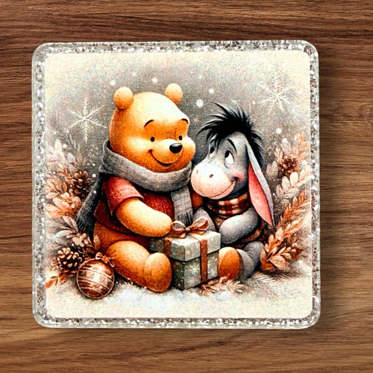 Christmas Bear Acrylic Flatback