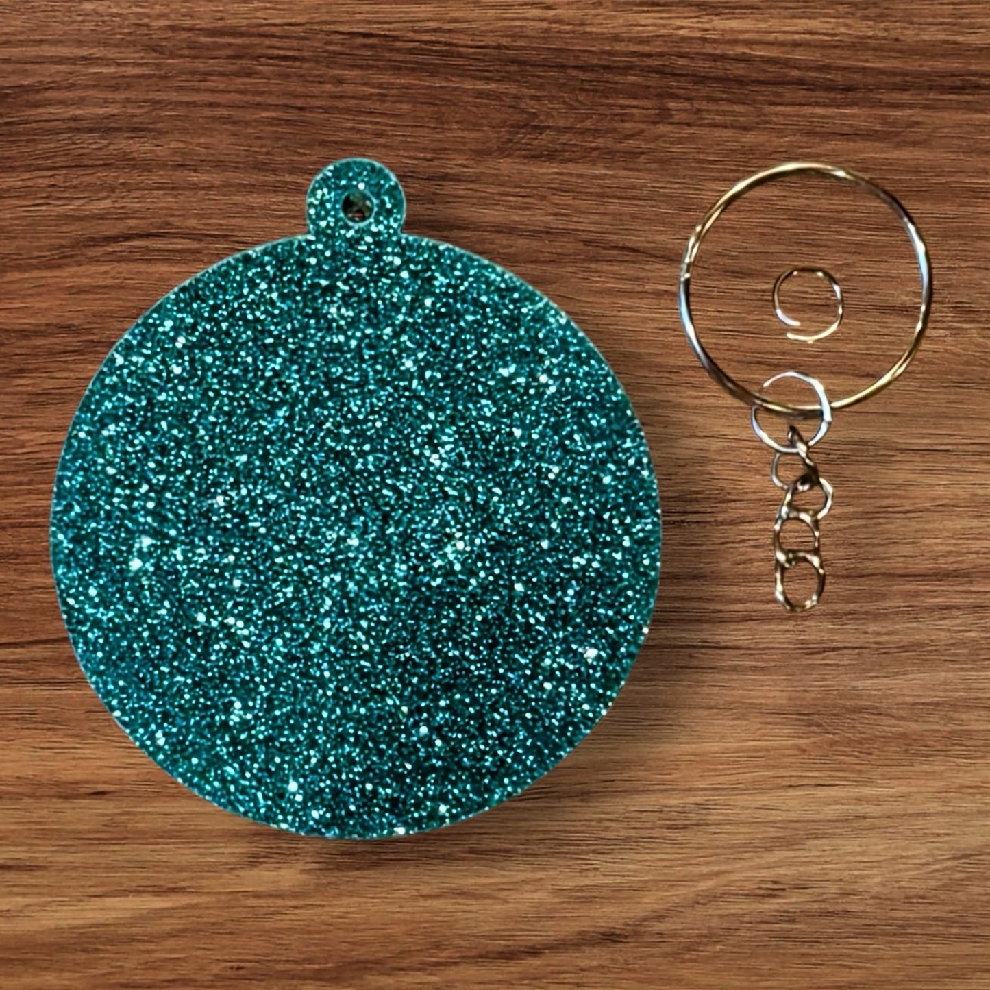 Round Acrylic Blank (Turquoise)