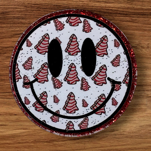 Christmas Tree Cake Acrylic Flatback