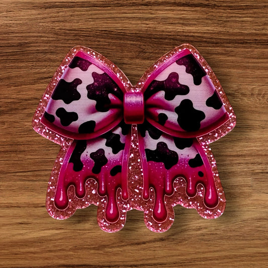 Drip Bow Acrylic Flatback